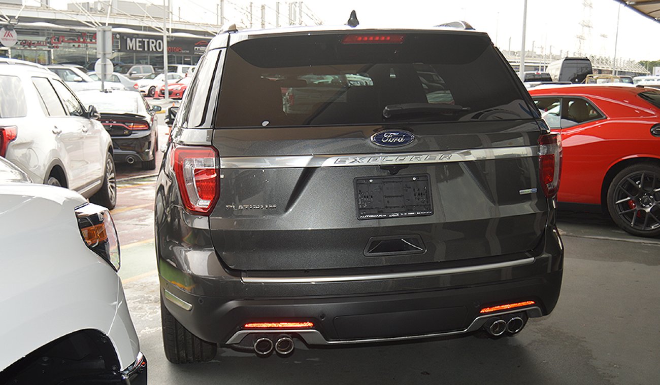 Ford Explorer Platinum Luxury Edition Ecoboost 4WD, 3.5-V6 GCC, 0km w/ 3Years or 100K km WTY + 3 Years SERV