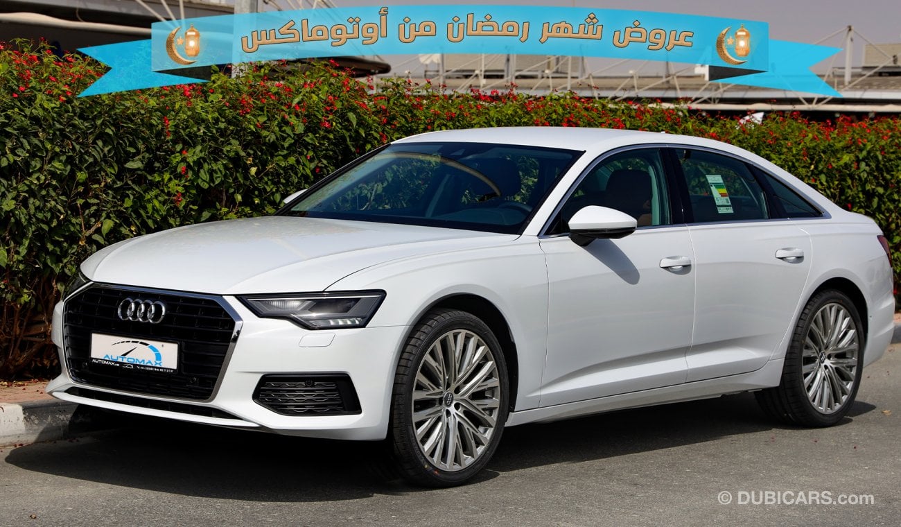 Audi A6 40 TFSI S-Tronic FWD GCC 2021 0km W/3 Yrs Ultd Miles and 5 Yrs or 75K km Svcs @ Dealer.