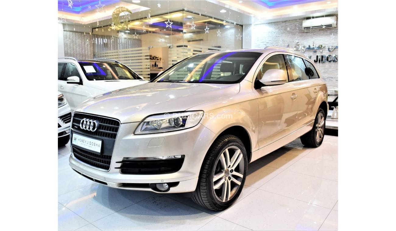 Audi Q7 AMAZING Audi Q7 3.6 Quattro 2007 Model!! in Beige Color! GCC Specs