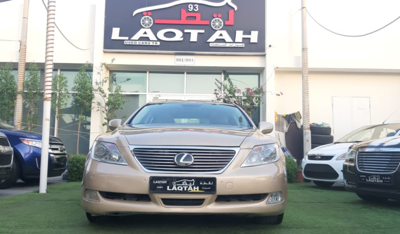 Lexus LS460 Gulf - Full Ultra - Manhole - Leather - Massage Chairs - Rings - Cruise Control Sensors in excellent