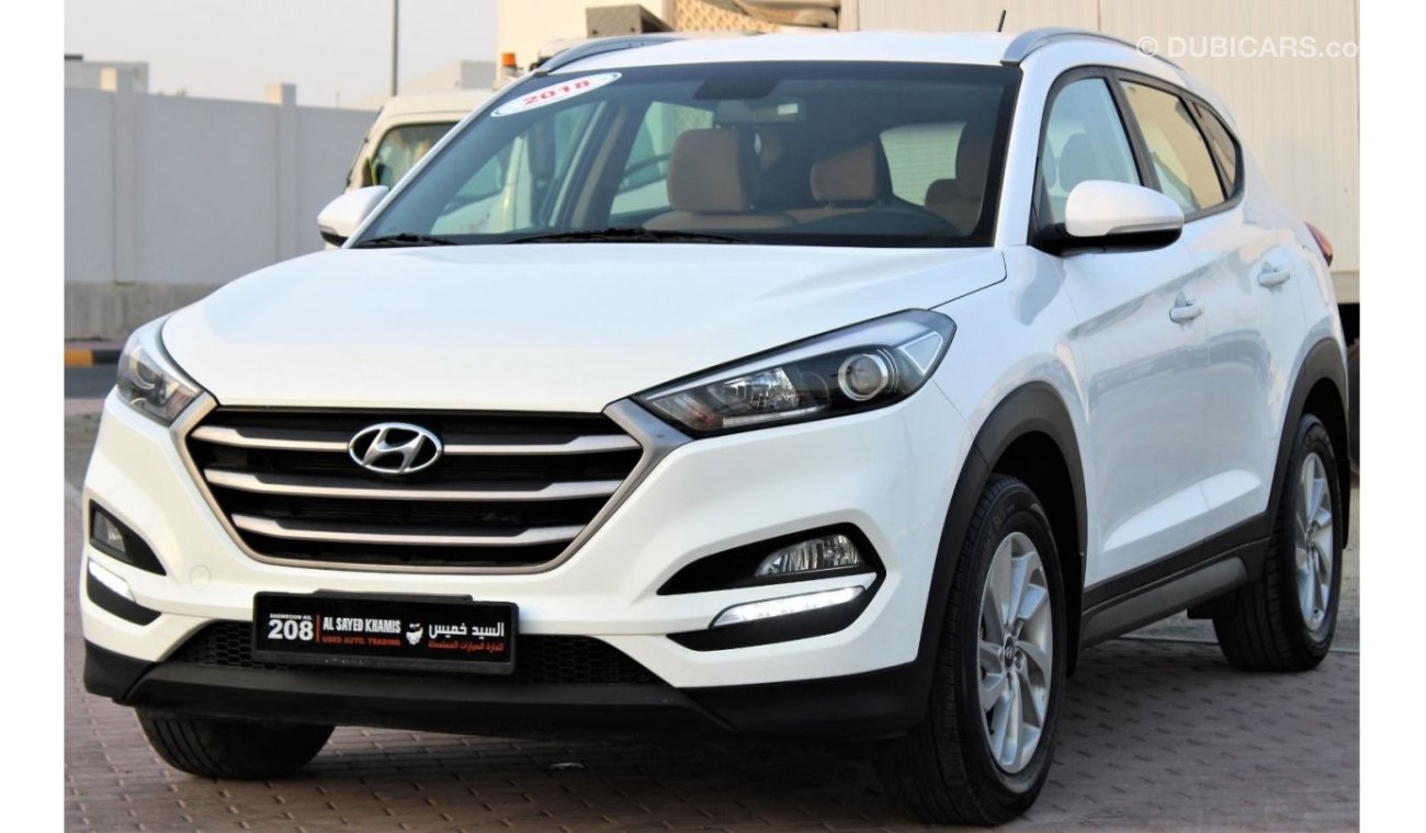 Hyundai Tucson Hyundai Tucson 2018 GCC in excellent condition without accidents, very clean from inside and outside