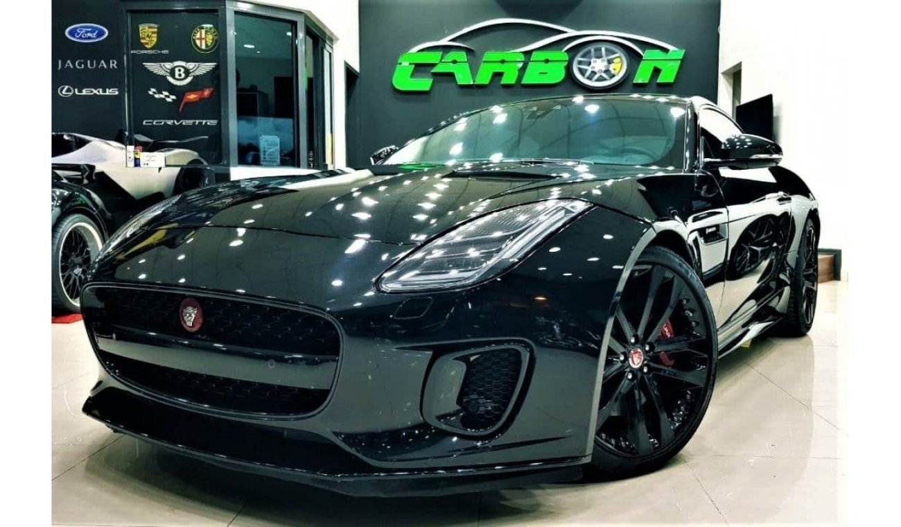 جاغوار F-Type JAGUAR F-TYPE R DYNAMIC P300 2020 MODEL GCC CAR WITH ONLY 4000KM