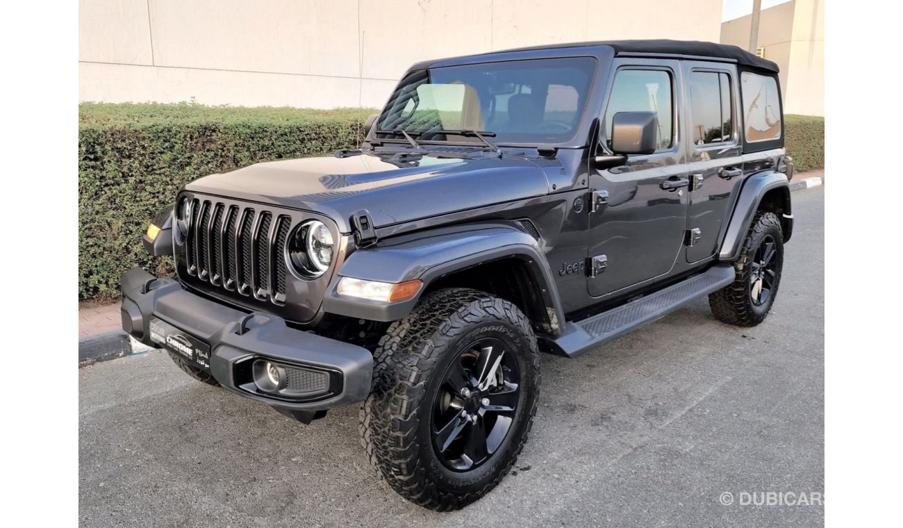 جيب رانجلر 2021 JEEP WRANGLER UNLIMITED SAHARA  SOFT TOP  CONVERTIBLE (JL), 4DR SUV, 2.0 TURBO 4CYL PETROL, AUT