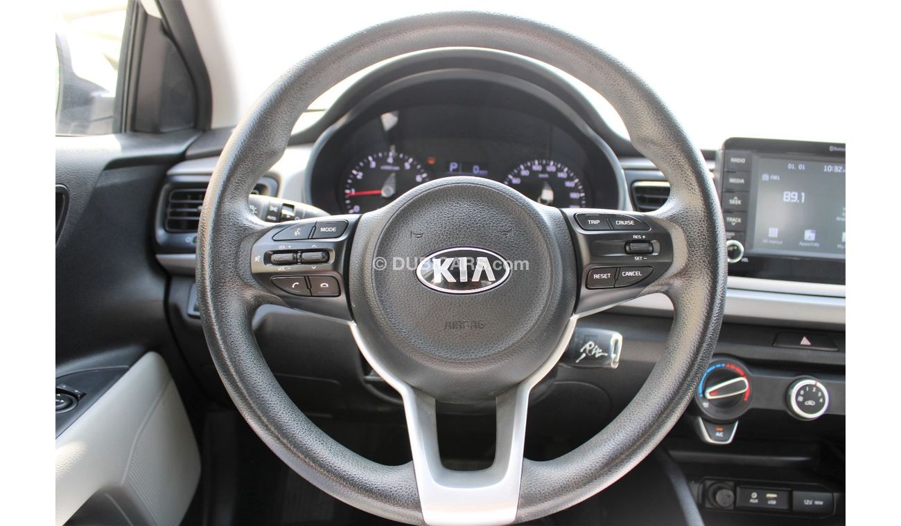 كيا ريو EX مكينة 1400 سي سي - السيارة خليجي - بحالة ممتازة من الداخل والخارج - صبغة وكالة - خالية من الحوادث