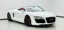 Audi R8 Spyder FSI 2014 Audi R8 Spyder, Service History, Excellent Condition, GCC