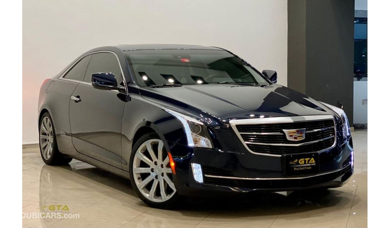 كاديلاك ATS 2016 Cadillac ATS Coupe, Warranty, Service History, GCC, Low Kms