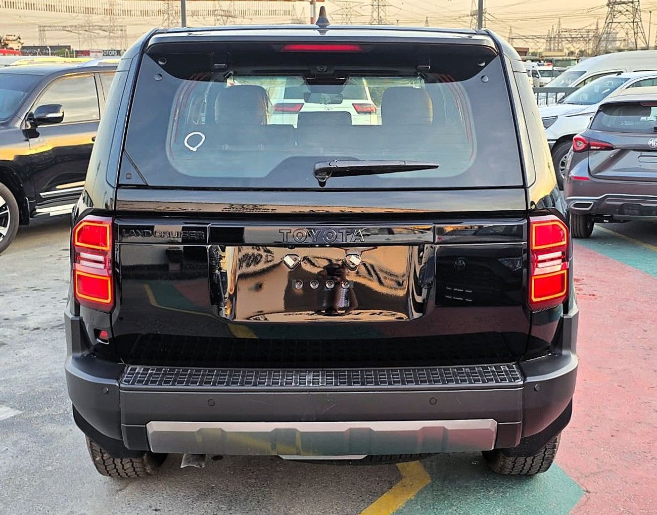 Toyota Prado Adventure Mono Tone 2.4T Toyota land Cruiser Prado 4*4  2.4L Turbo A/T PETROL 2025 black color