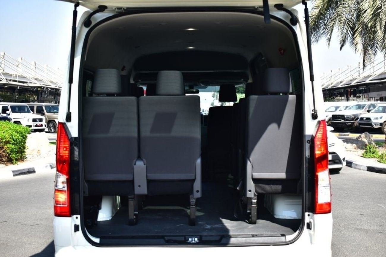 Toyota Hiace 2026 MODEL TOYOTA HIACE HIGH ROOF 2.8L DIESEL 13-SEATER MANUAL TRANSMISSION