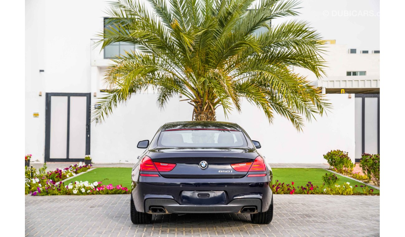 BMW 650i i | AED 2,233 Per Month! | 0% DP | V8   Fully Loaded!