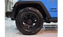 Jeep Wrangler ORIGINAL PAINT ( صبغ وكاله ) TRAIL RATED! Jeep Wrangler JK Unlimited Sport 2018 Model! GCC