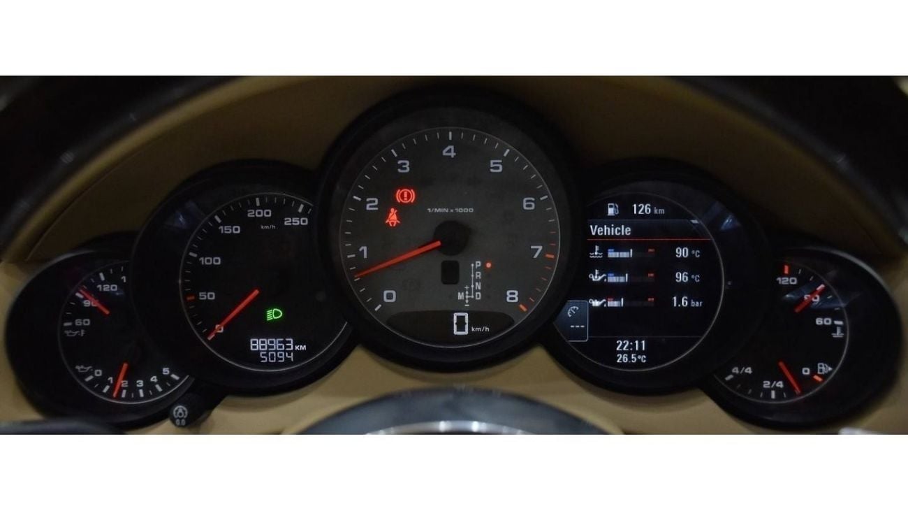 Porsche Cayenne EXCELLENT DEAL for our Porsche Cayenne S ( 2015 Model ) in Grey Color GCC Specs