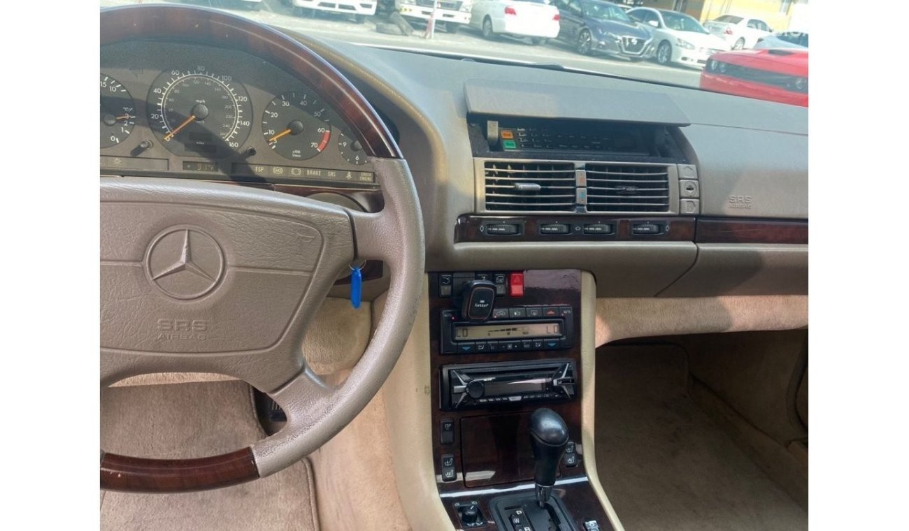 Mercedes-Benz S 500 1997 American model, 8 cylinder, automatic transmission, mileage 280000