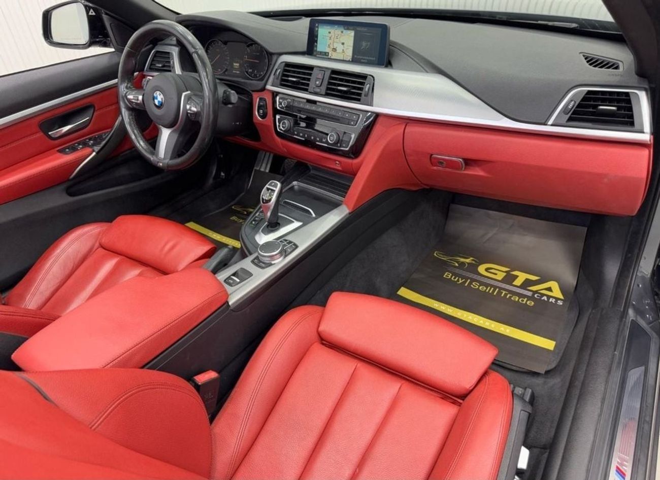 بي أم دبليو 430i M Sport 2.0L 2019 BMW 430i Convertible with M Sport, AAA Warranty 02/26, Full Service History, GCC