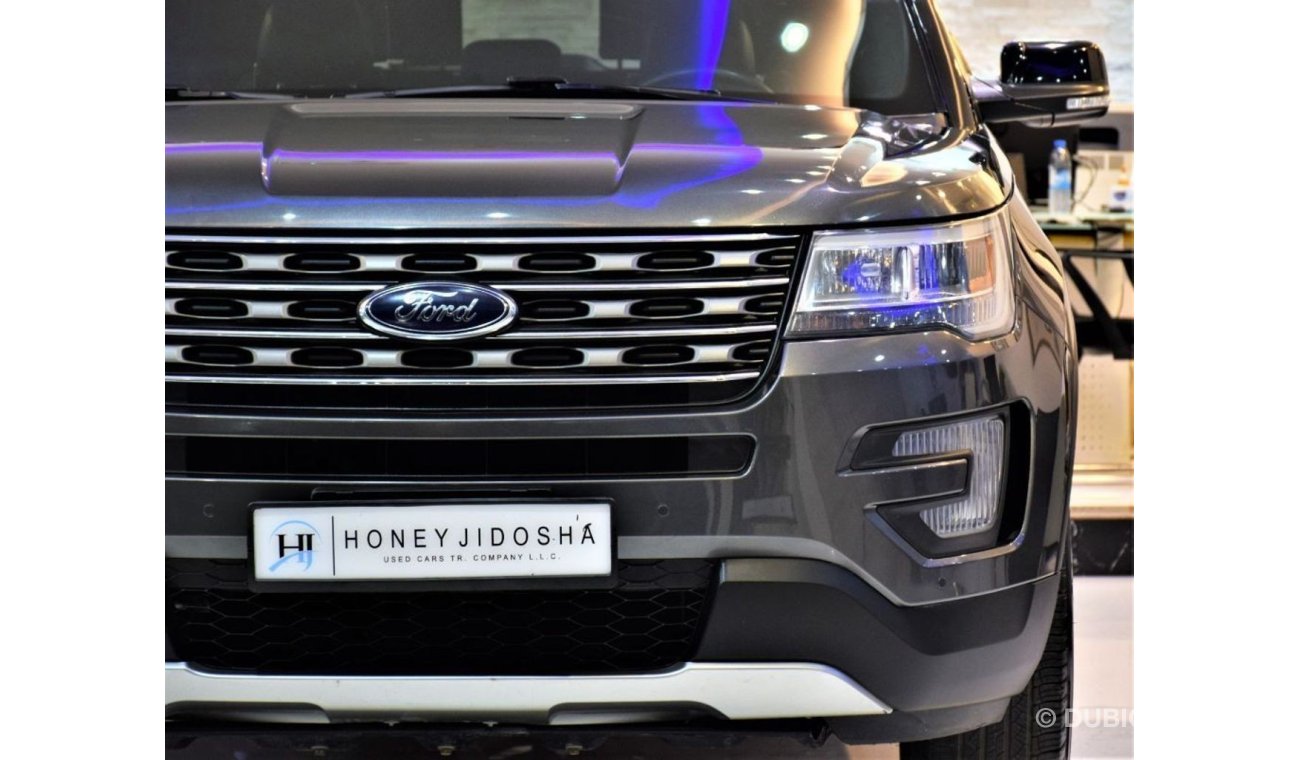 فورد إكسبلورر AMAZING Ford Explorer XLT 2016 Model!! in Grey Color! GCC Specs