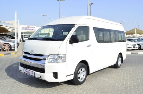 Toyota Hiace GL HIGH ROOF 15 SEATER PASSENGER VAN GCC SPECS