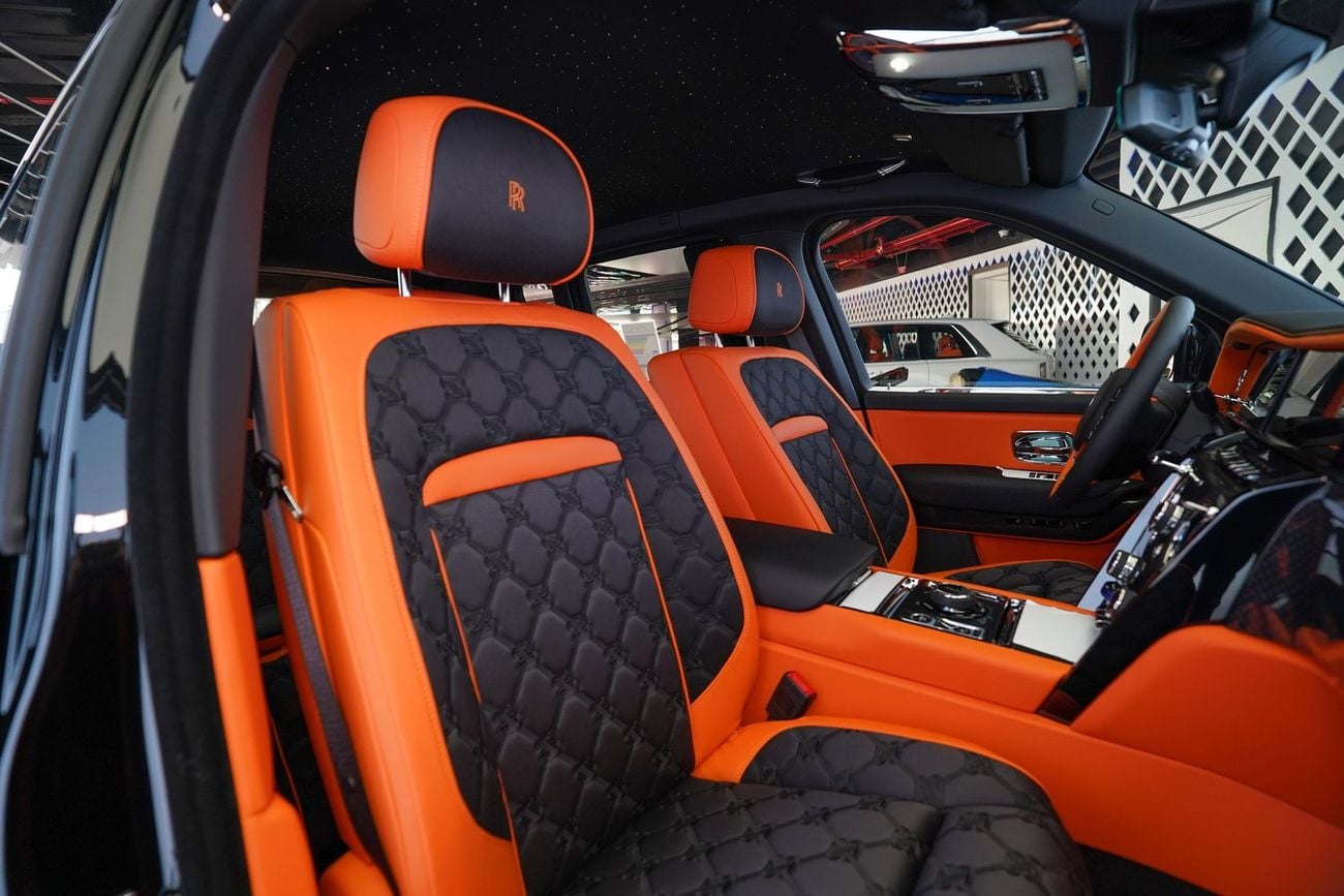 رولز رويس كولينان BLACK BADGE | DUALITY SEATS | CURTAINS