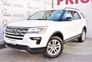Ford Explorer 3.5L XLT V6 AWD 2018 GCC DEALER WARRANTY