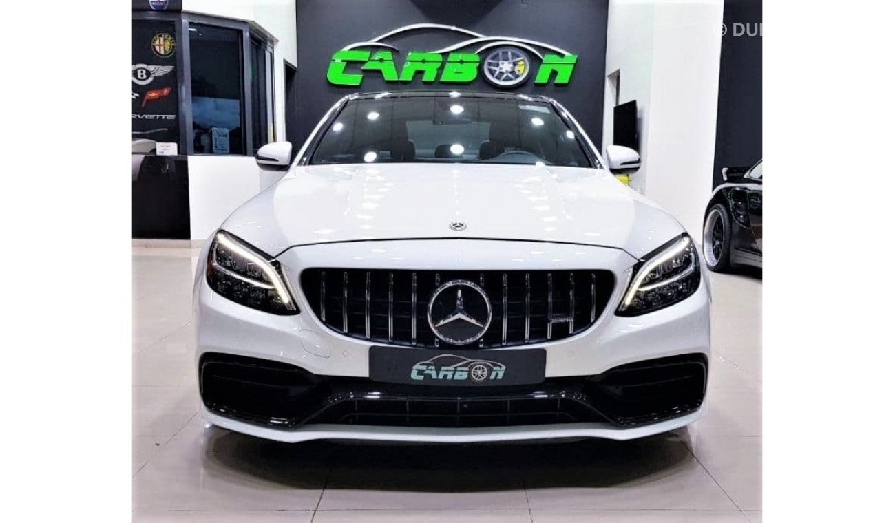 Mercedes-Benz C 63 AMG MERCEDES-BENZ C63 2020 MODEL WITH 3 YEARS WARRANTY FOR ONLY 260K AED