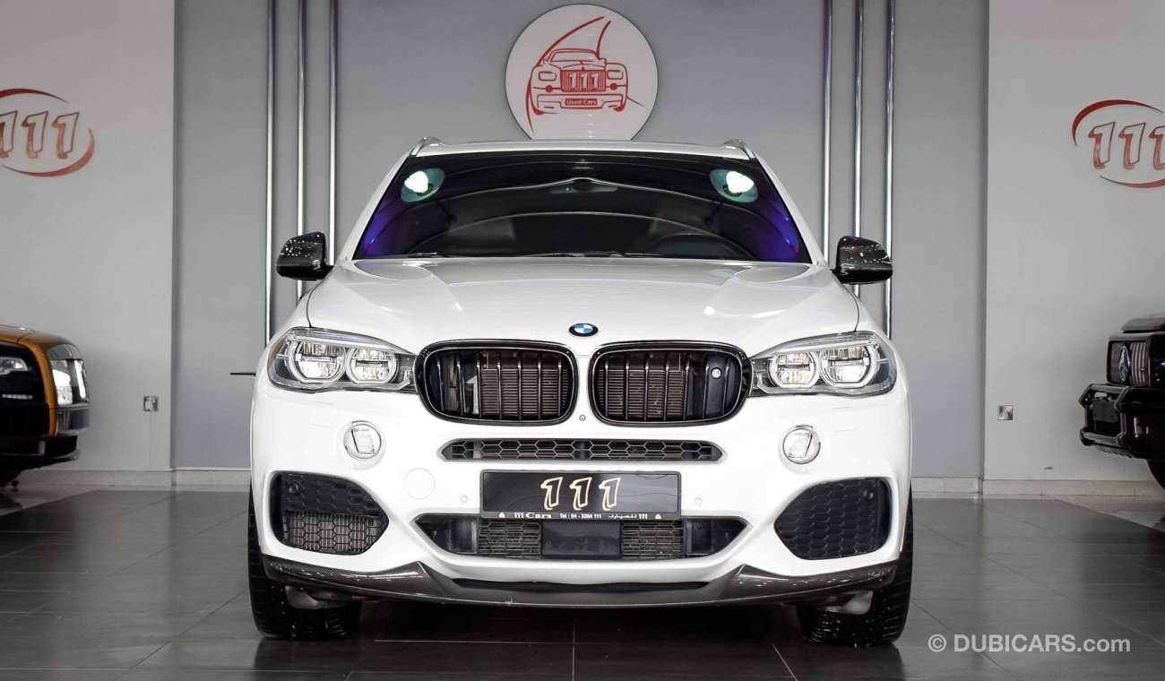 BMW X5 XDrive 50i Body Kit M / GCC Specifications / 5 Years warranty and service contract