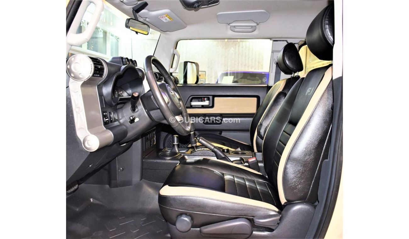 Toyota FJ Cruiser AMAZING Toyota FJ Cruiser GXR 2017 Model!! in Tan Color! GCC Specs