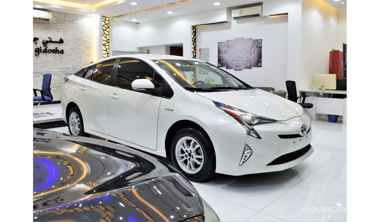 Toyota Prius Iconic EXCELLENT DEAL for our Toyota Prius Iconic / HYBRID ( 2017 Model ) in White Color GCC Specs