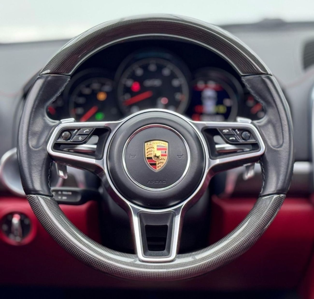 بورش كايان GTS 3.6L 2017 Porsche Cayenne GTS, Excellent Condition, Full Agency Service History, GCC