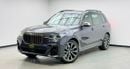 بي أم دبليو X7 M50i 2022 BMW X7 2027 BMW Warranty, Full BMW Service History, Excellent Condition, GCC