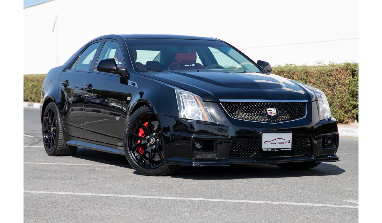 Cadillac CTS V - 2013 - GCC - ASSIST AND FACILITY IN DOWN PAYMENT - 2655 AED/MONTHLY
