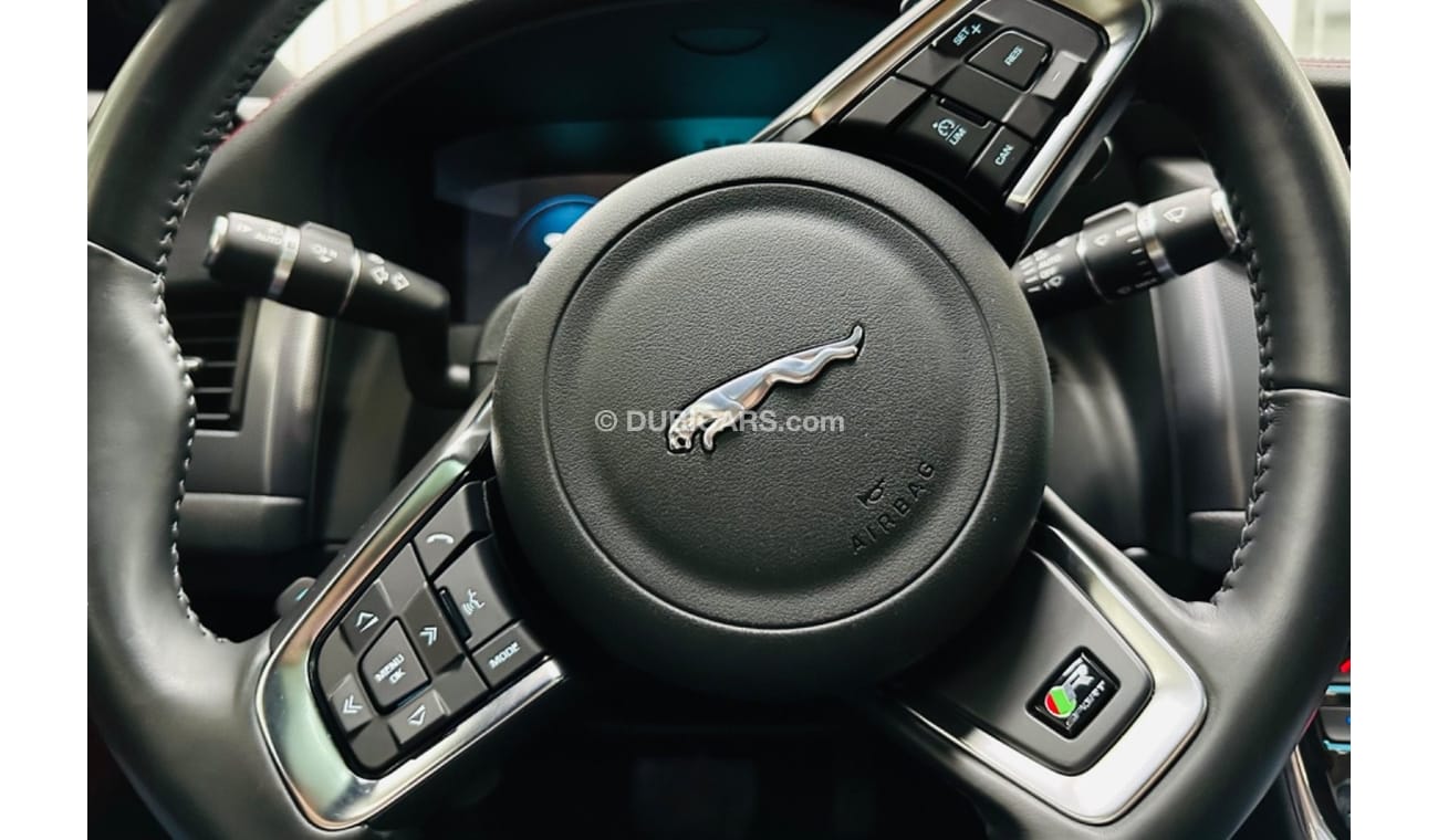 Jaguar XF R-Sport GCC … FSH .. V6 .. Perfect Condition .. Top Range .. R Sport .