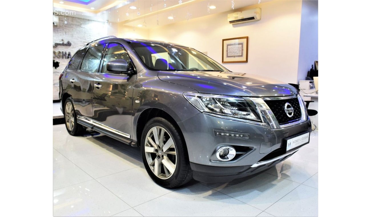 Nissan Pathfinder SV 2015 Model!! in Grey Color! GCC Specs