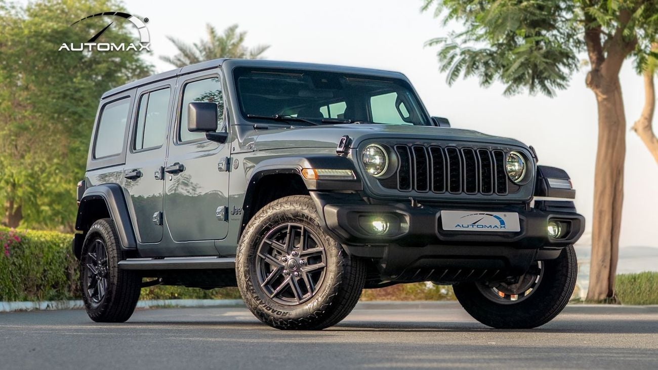 Jeep Wrangler Unlimited Sport S I4 2.0T 2025 GCC 0Km With 3 Years Warranty Or 60,000 Km @Official Dealer