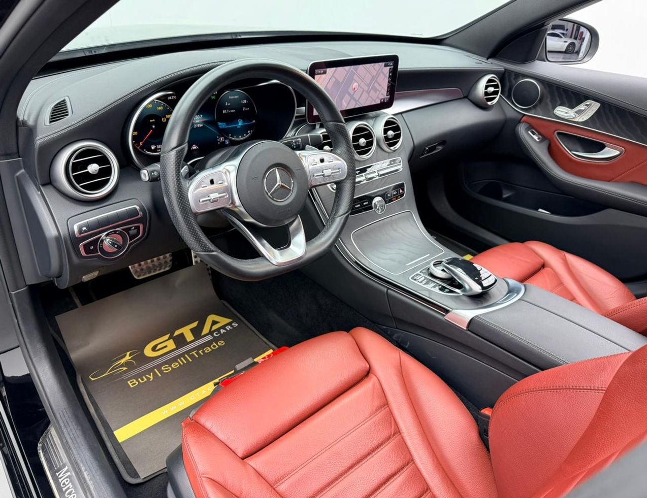 Mercedes-Benz C 200 2021 Mercedes-Benz C200 AMG, Mercedes Warranty+Full Service History, GCC