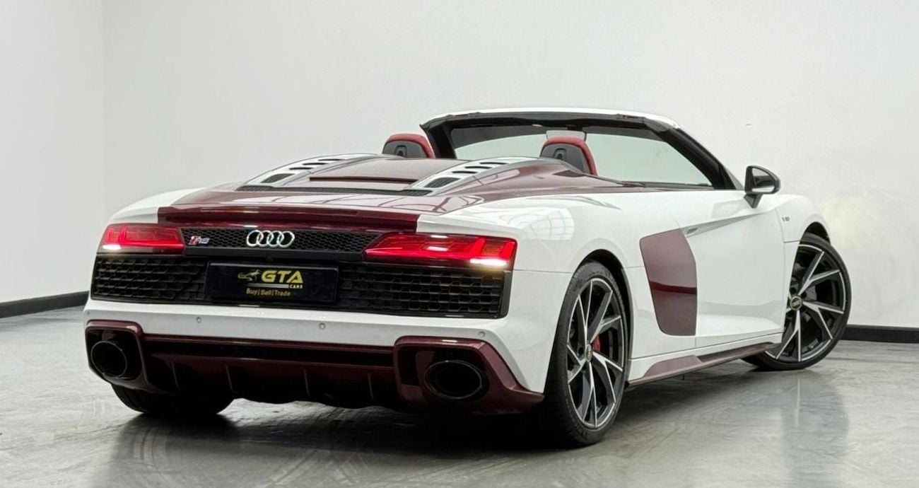 Audi R8 Spyder V10 Plus 5.2L 2022 Audi R8 Spyder V10, 2 Years Warranty full audi Service History, GCC