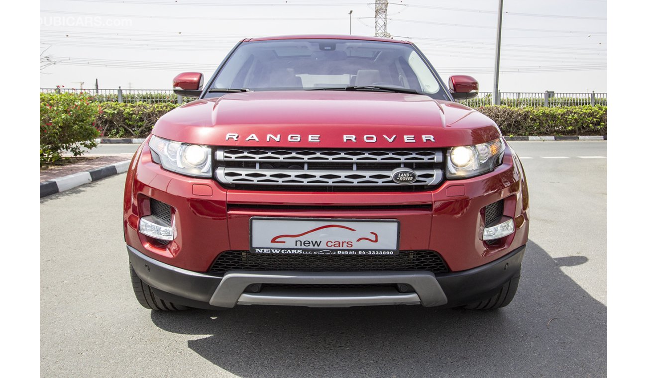 Land Rover Range Rover Evoque RANGE ROVER EVOQUE -2013- IMPORTED FROM CANADA - ZERO DOWN PAYMENT 1890 AED/MONTHLY- 1 YEAR WARRANT