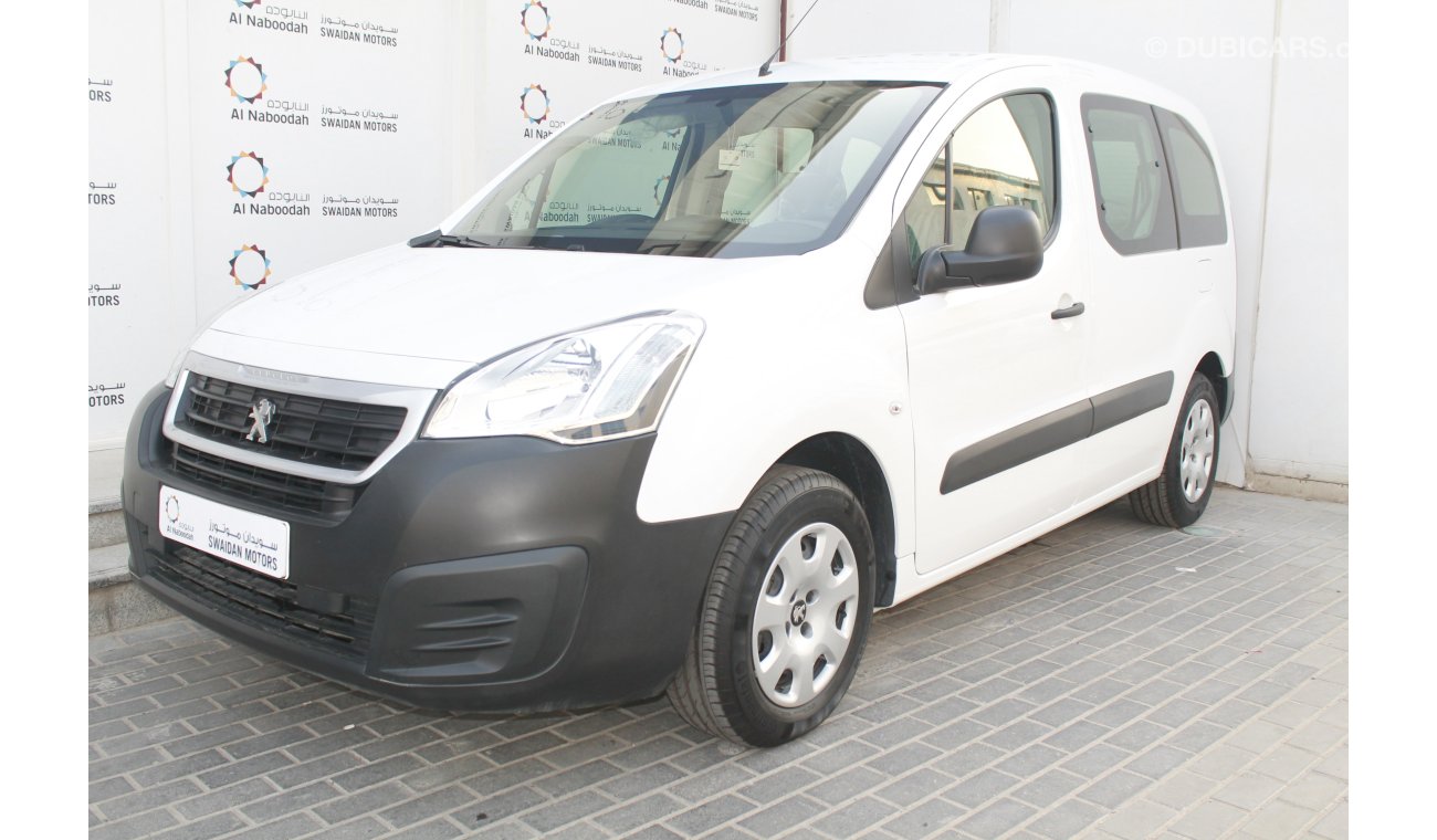 Peugeot Partner Tepee 1.6L B9 MANUAL 2017 ZERO KM UNDER WARRANTY