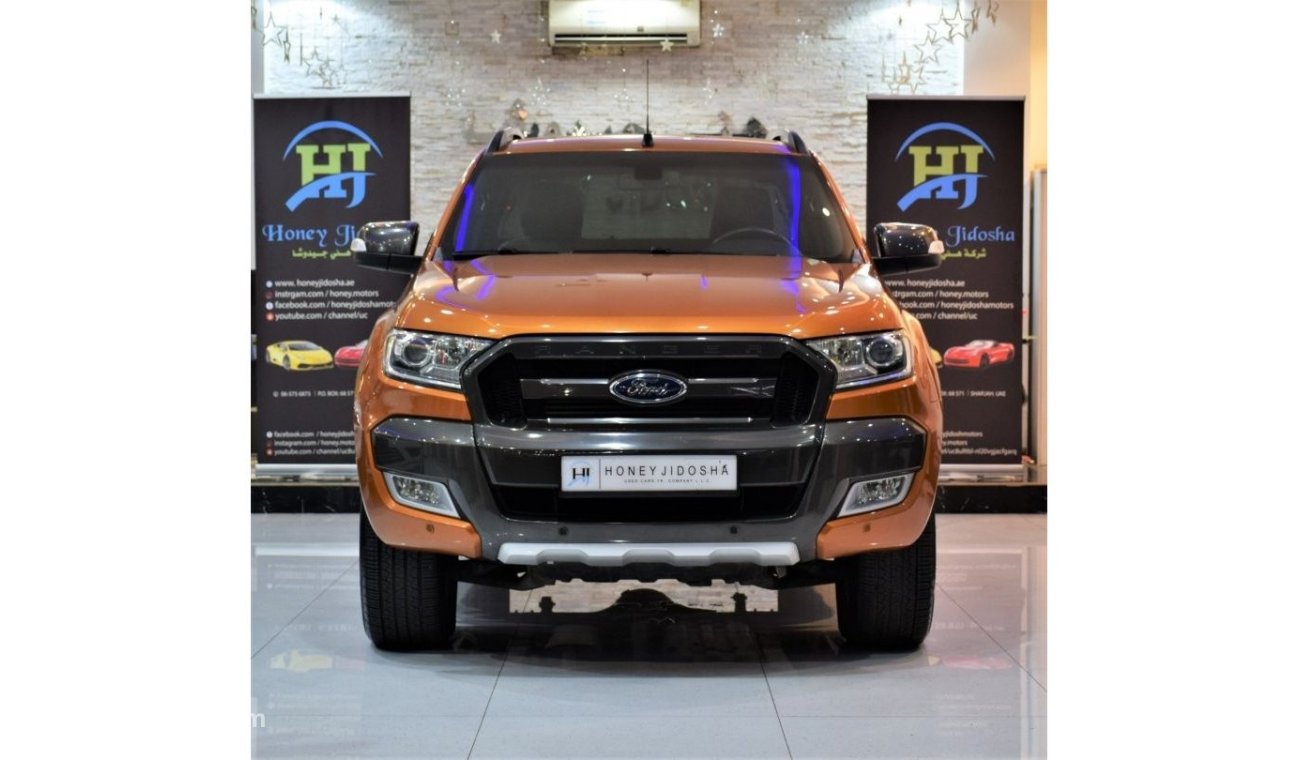 Ford Ranger EXCELLENT DEAL for our FORD Ranger 4x4 WILDTRAK 2017 Model!! in Orange Color! GCC Specs