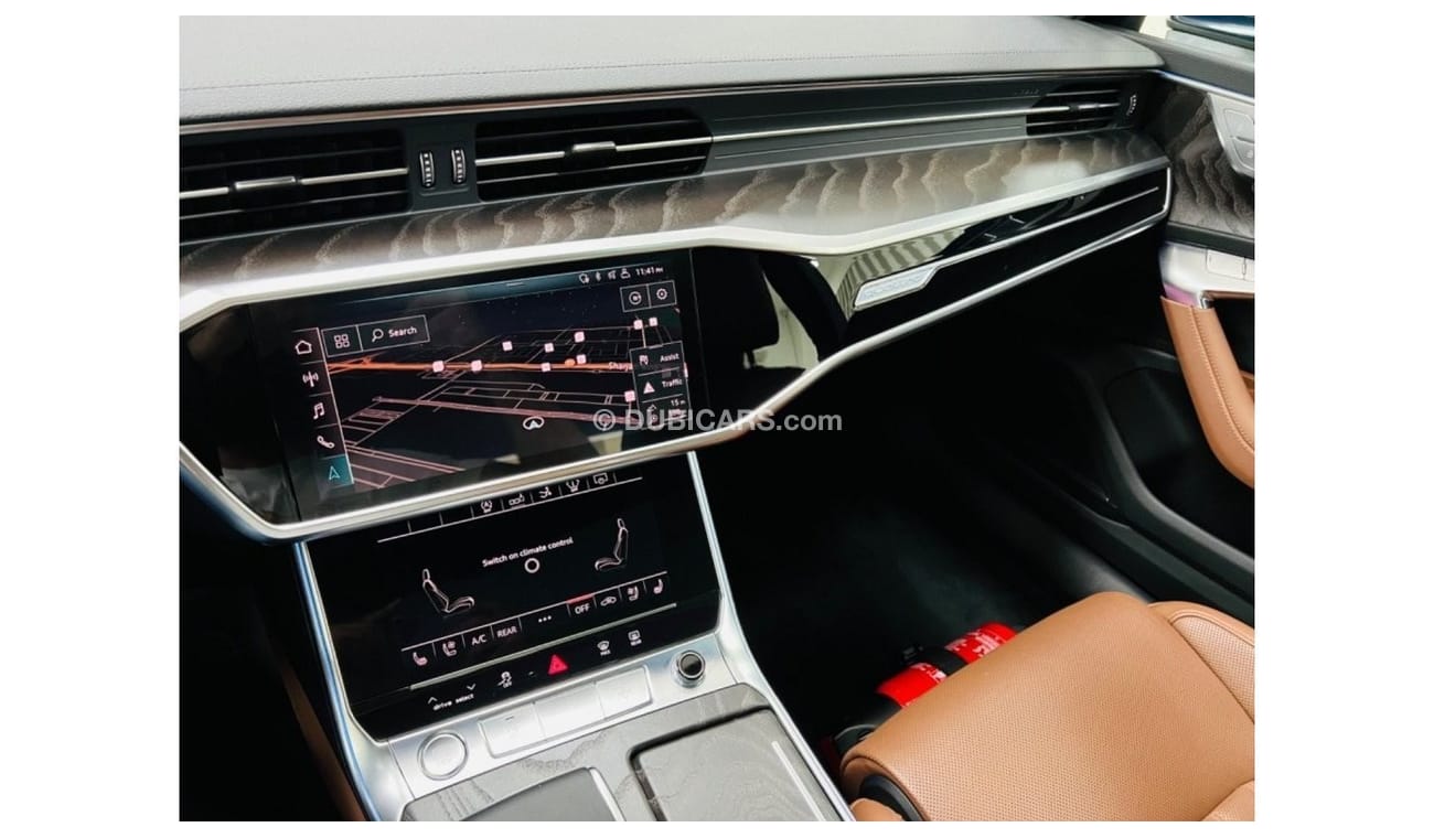 Audi A7 55 TFSI quattro S-Line Style & Comfort package GCC .. FSH .. Perfect Condition .. Original Paint ..