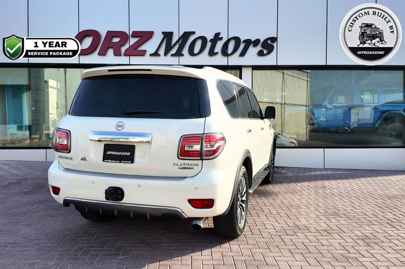Nissan Patrol Nissan Patrol White Platinum / 1 Year Service Package Included