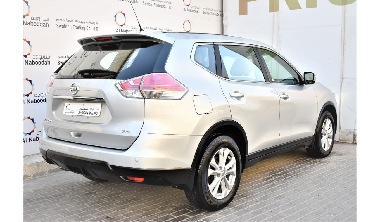Nissan X Trail 2.5L S 4WD 5 SEATER SUV 2016 GCC SPECS DEALER WARRANTY