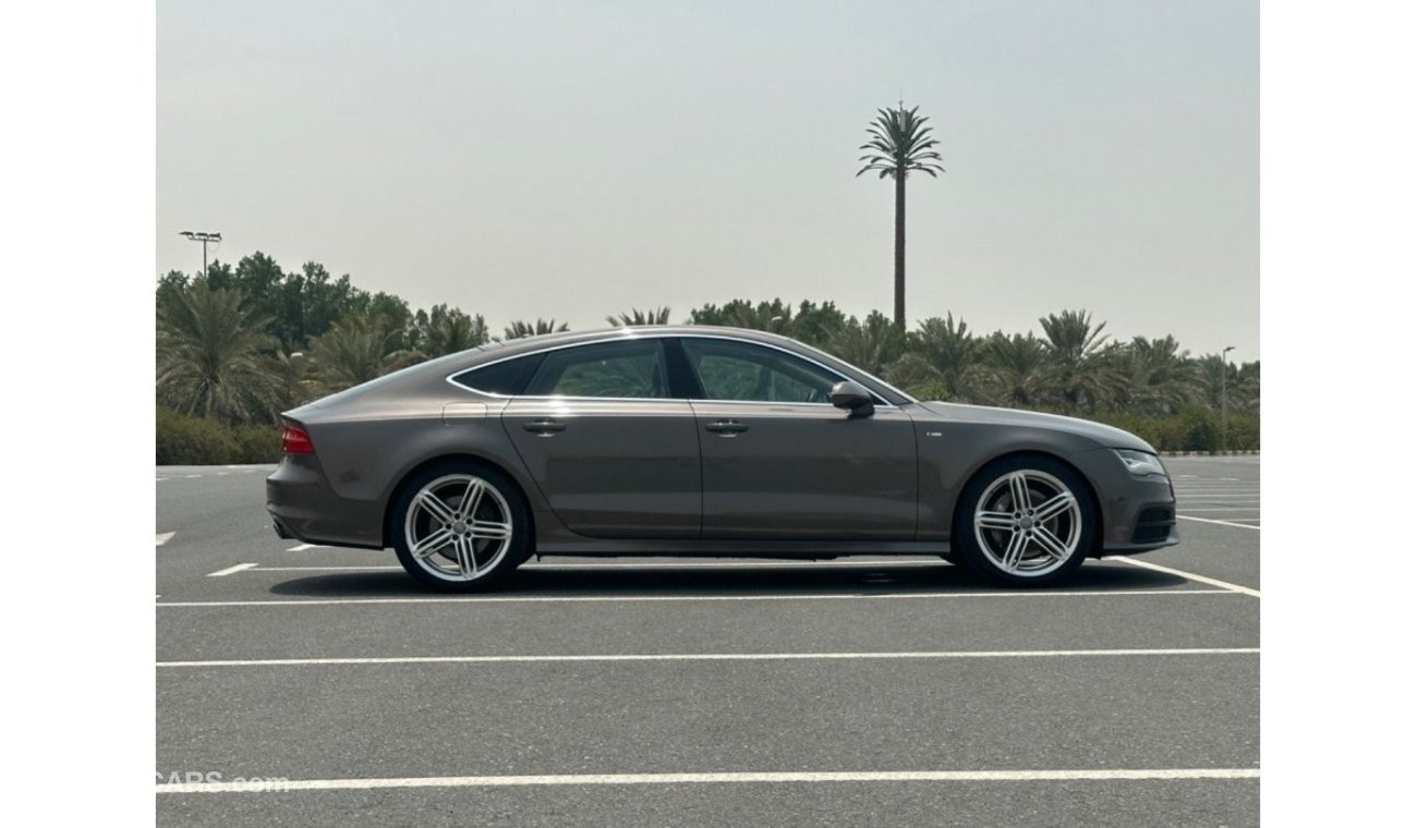 Audi A7 S-Line MODEL 2013 GCC CAR PERFECT CONDITION INSIDE AND OUTSIDE FULL OPTION PANORAMIC ROOF LEATHER SE