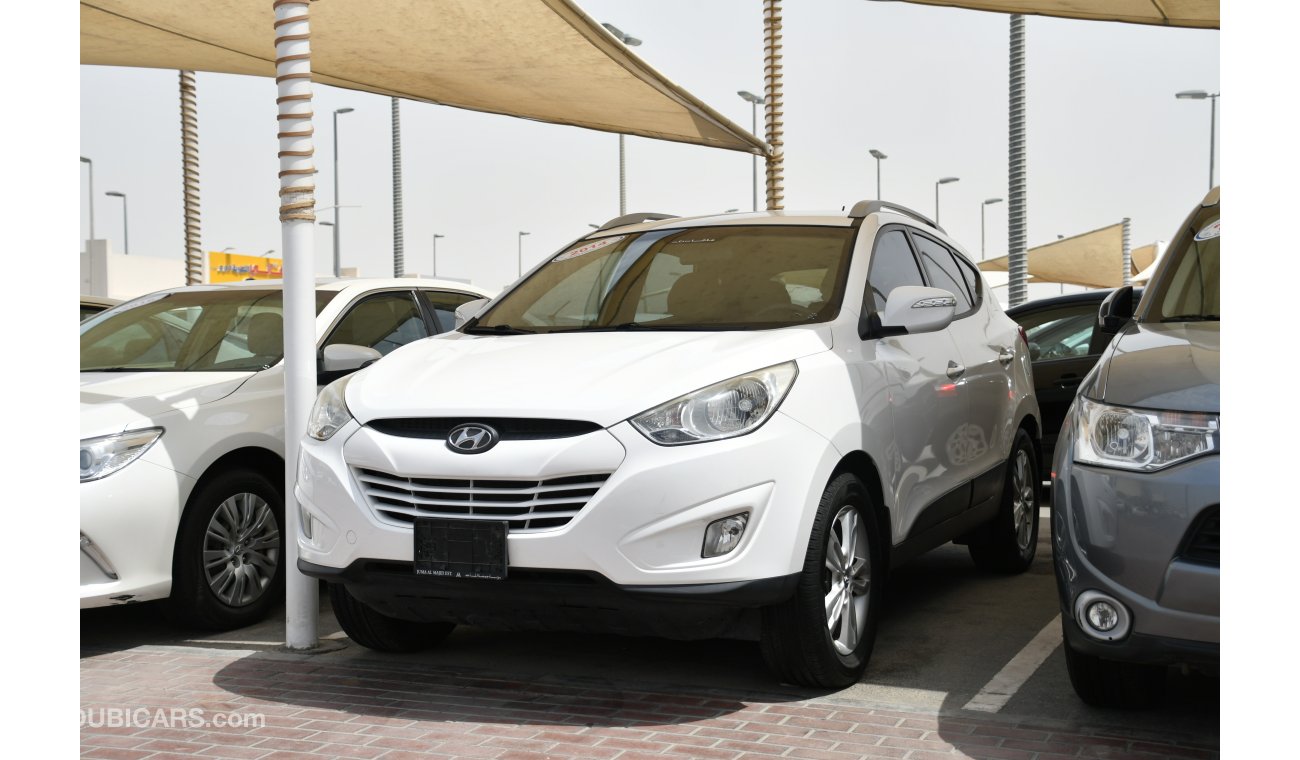 Hyundai Tucson 2014 WHITE GCC PANORAMA NO PAIN NO ACCIDENT PERFECT