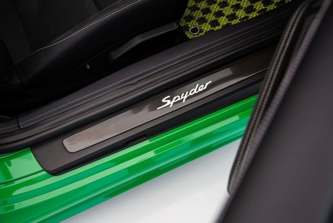 بورش 718 سبيدر WARRANTY AUG 2026