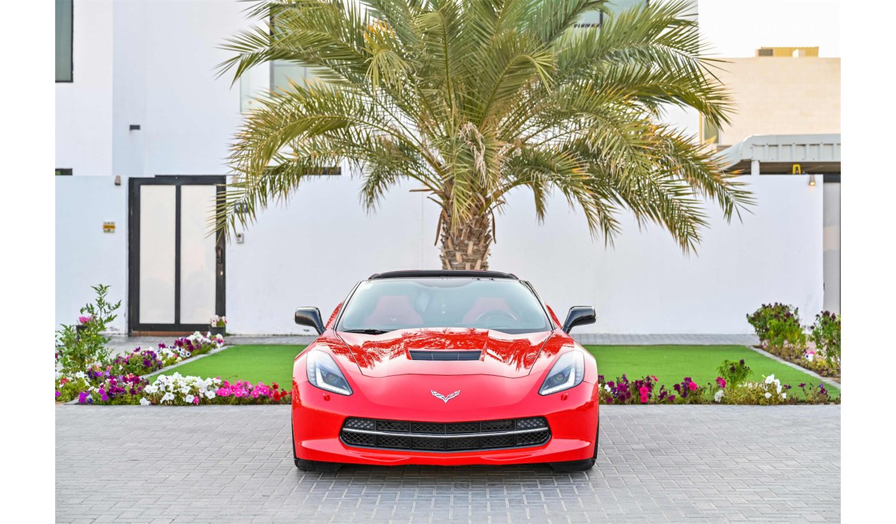 شيفروليه كورفت C7 - 37000 Kms Only - Full Service History - AED 3,114 Per Month - 0% DP