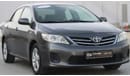 Toyota Corolla XLI Toyota Corolla 2013 GCC, in excellent condition, without accidents