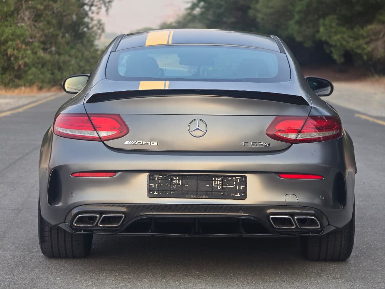 مرسيدس بنز C 63 AMG S 2017 | GCC Specs | Perfect condition |