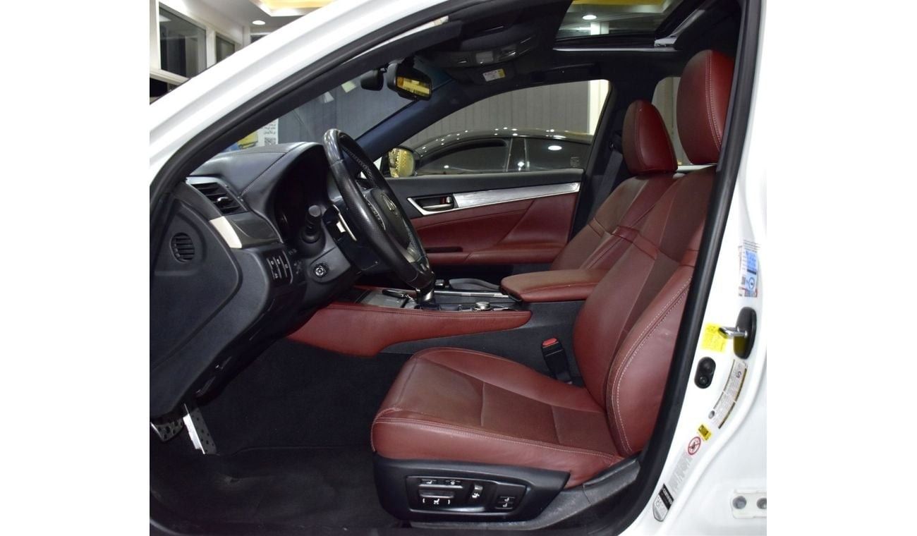 Lexus GS350 EXCELLENT DEAL for our Lexus GS350 F-Sport ( 2015 Model ) in White Color GCC Specs