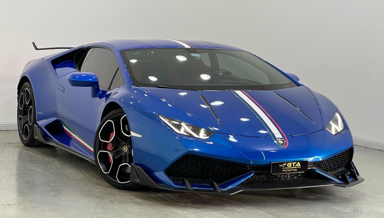 Lamborghini Huracan 2017 Lamborghini Huracan LP 610-4, Full Lamborghini Service History, Very Low Kms, GCC