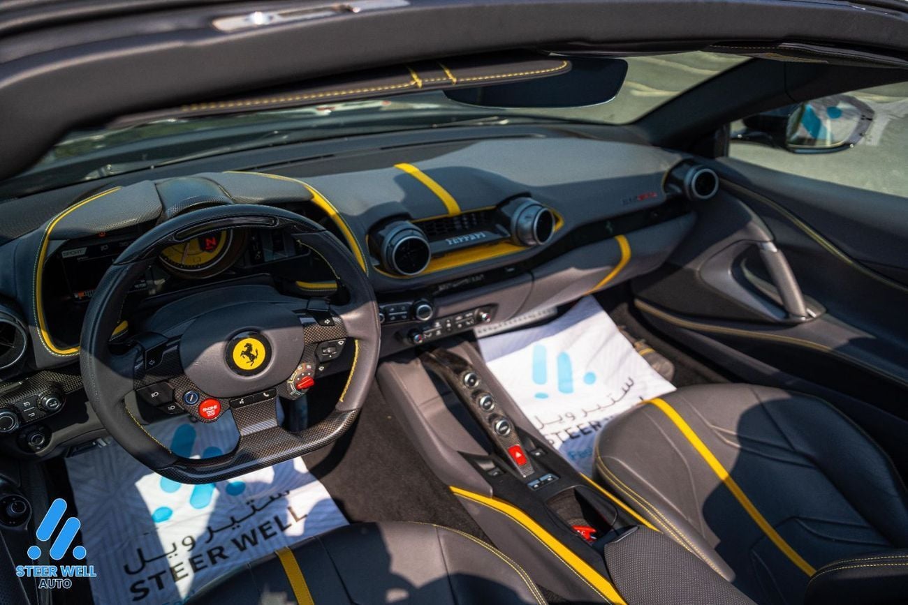 فيراري 812 GTS GTS | 6.5L V12 Engine | GCC Specs | Warranty & Service Package Included