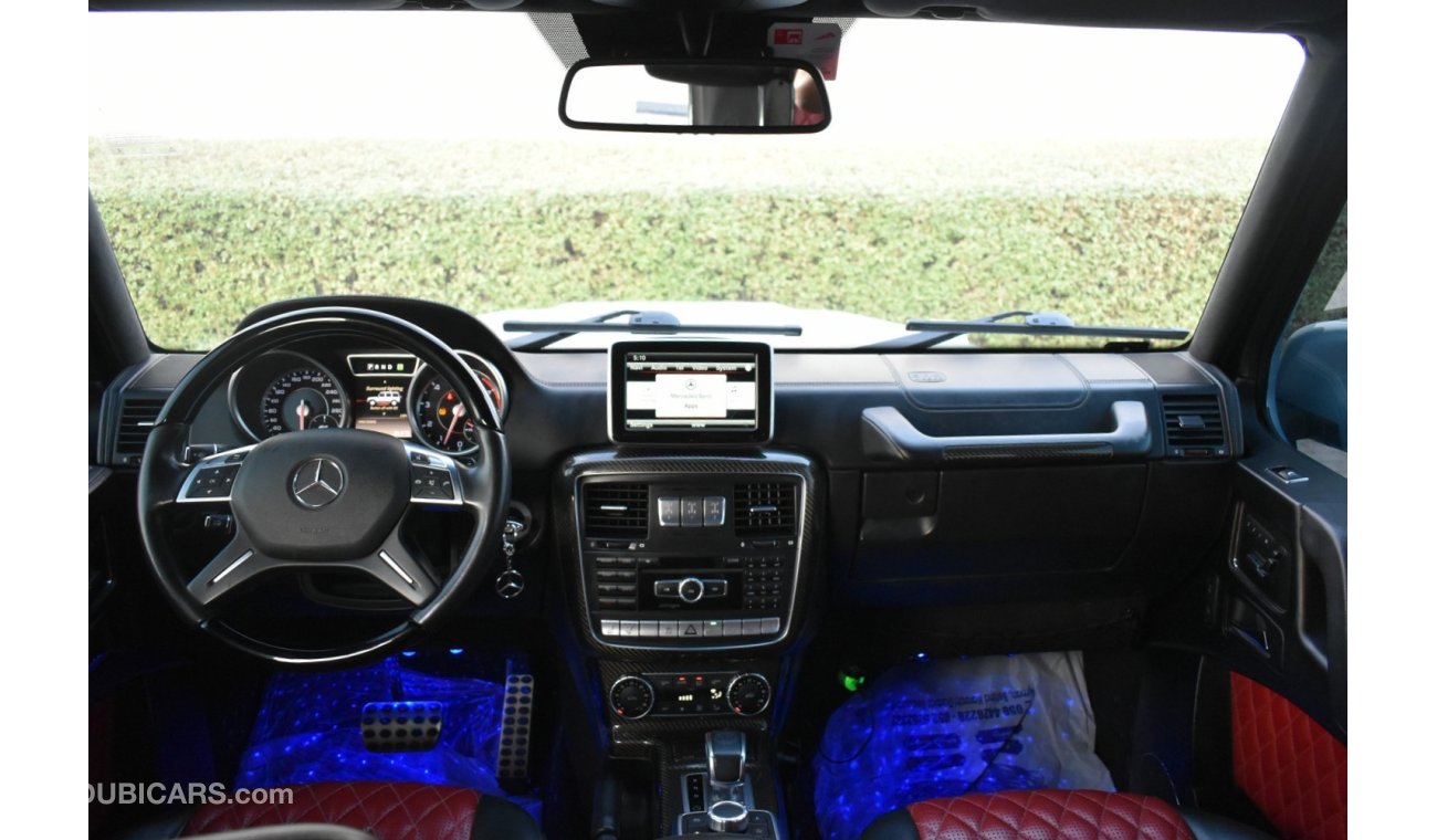 Mercedes-Benz G 63 AMG V8 -BLUE_RED - 2015