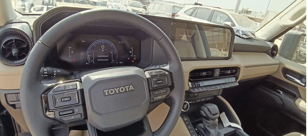 تويوتا برادو ECTSMR001 - 2026 Toyota Prado TXL2 - 2.8L Diesel Auto - Black with Brown Interior